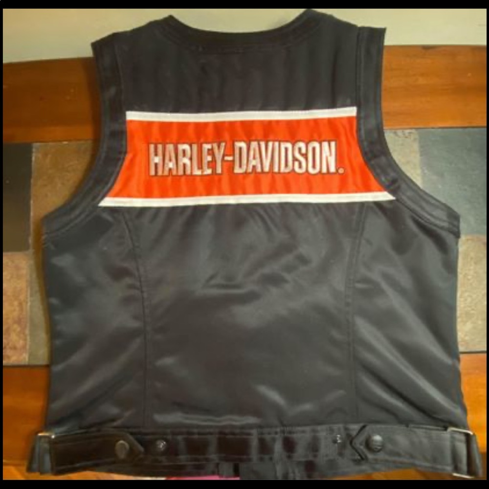 Women’s nylon Harley Davidson vest